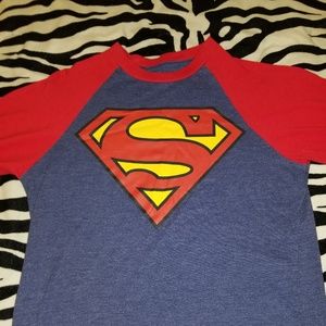 Longsleeve Superman logo shirt